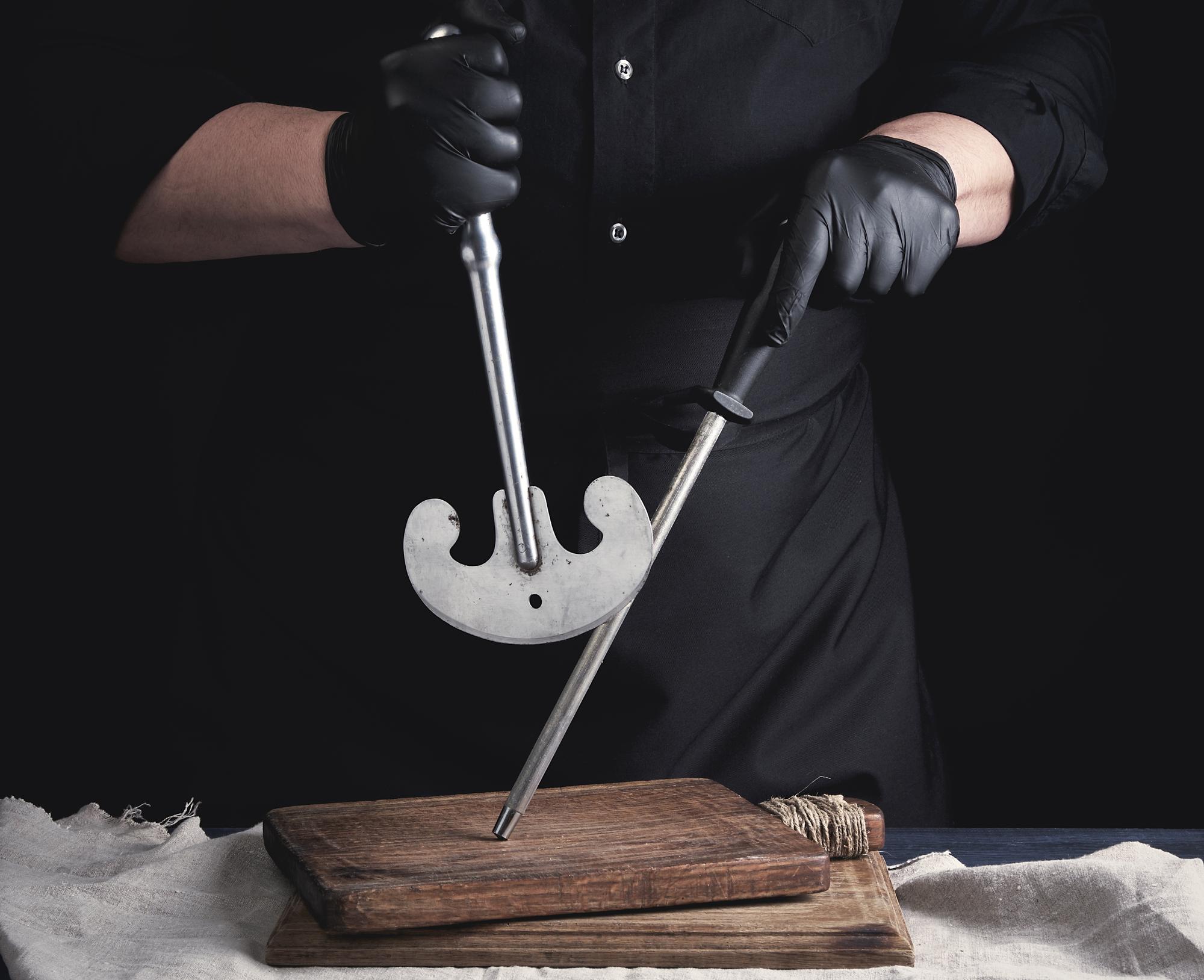 Hands-on technique station with tools